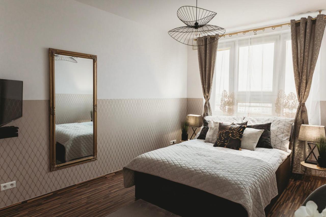 Clicktheflat Gdanski Center Prestige Apart Rooms Varsó Szoba fotó
